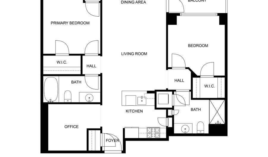 440 L St NW 311, Washington, DC 20001 - 2 Beds, 2 Bath