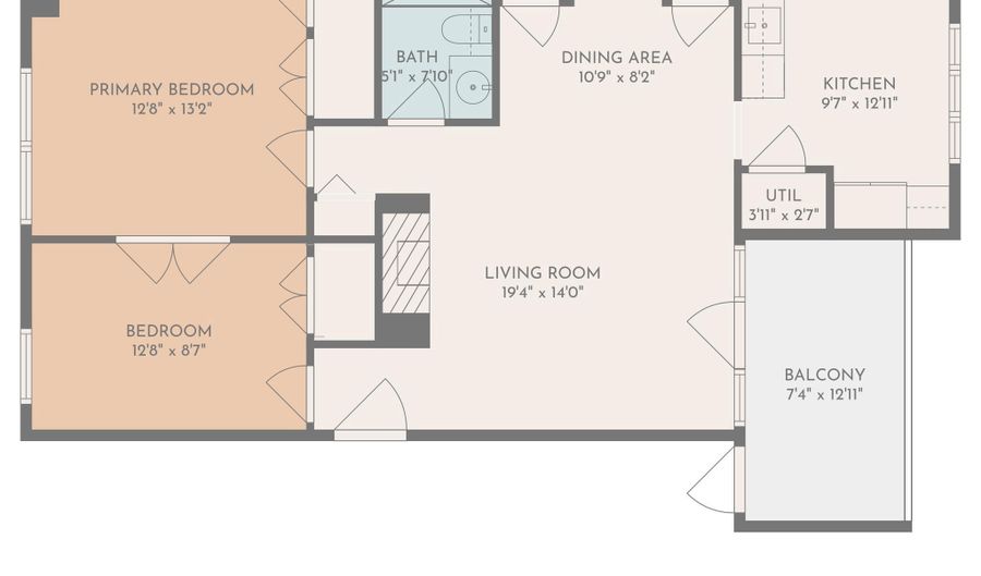 516 N WEST St, Alexandria, VA 22314 - 2 Beds, 1 Bath