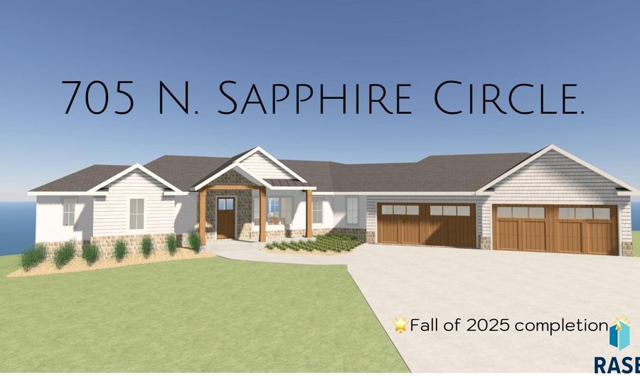 705 N Sapphire Cir, Brandon, SD 57005 - 5 Beds, 5 Bath