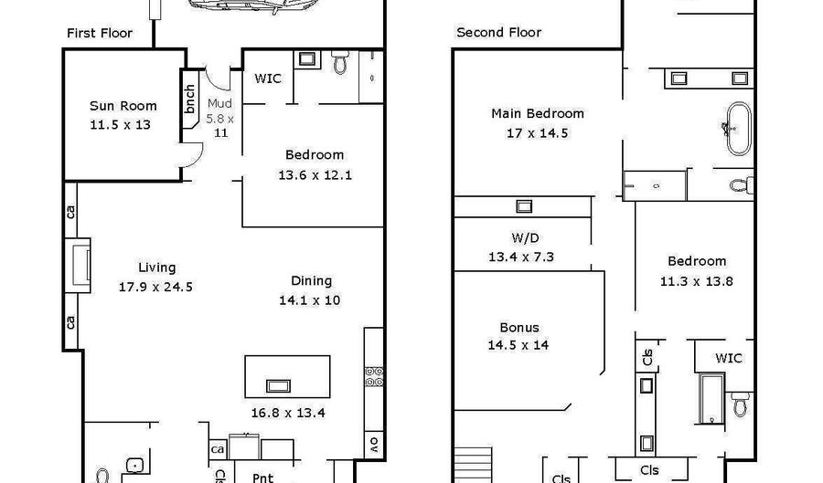 309 N Mason St, Apex, NC 27502 - 4 Beds, 4 Bath