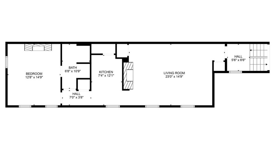 18 E MADISON St 4, Baltimore, MD 21202 - 1 Beds, 1 Bath