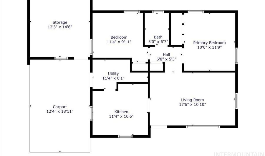 1211 N Indiana Ave, Caldwell, ID 83605 - 2 Beds, 1 Bath