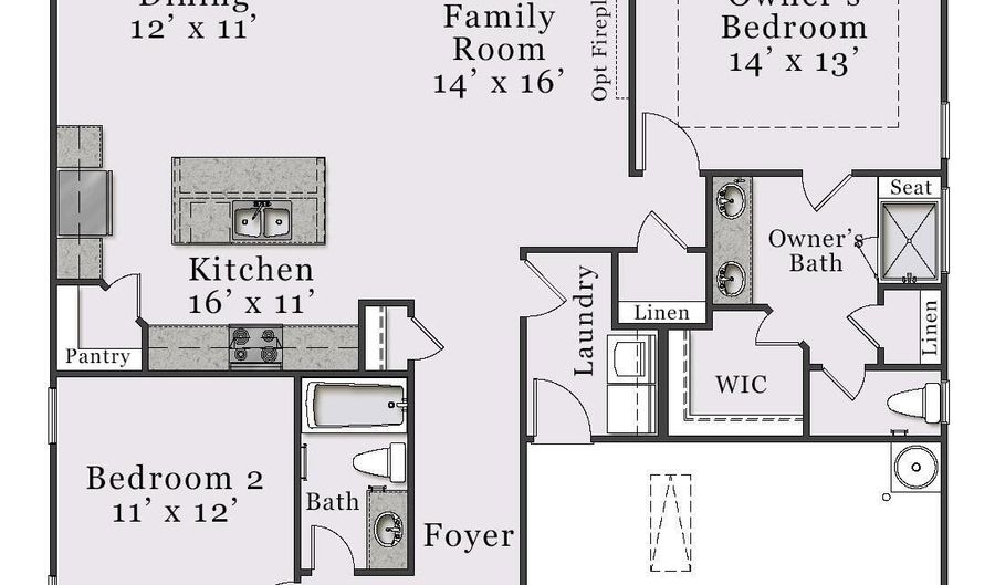 909 Peckham Lp 233, Aberdeen, NC 28315 - 3 Beds, 2 Bath