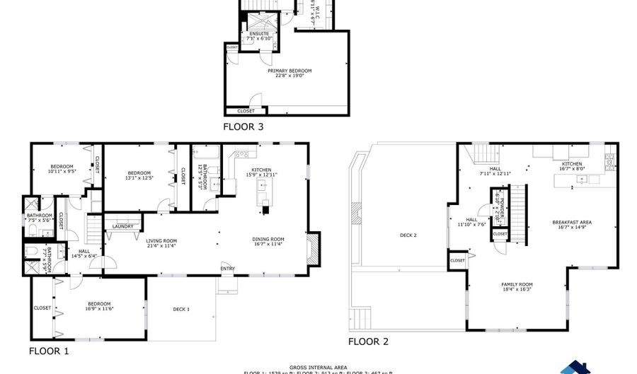2360 S ARLINGTON RIDGE Rd, Arlington, VA 22202 - 4 Beds, 5 Bath
