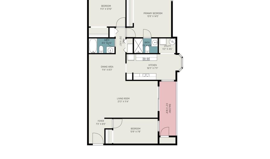 207 CROSS POINTE Ct 2D, Abingdon, MD 21009 - 3 Beds, 2 Bath