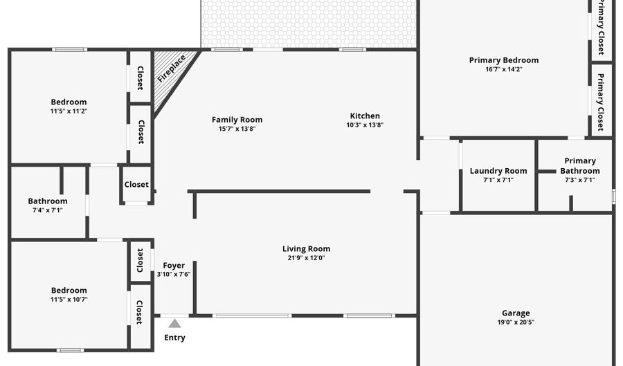 3027 Los Robles, Alamogordo, NM 88310 - 3 Beds, 2 Bath