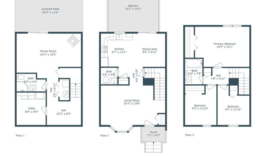 1232 SPLASHING BROOK Dr, Abingdon, MD 21009 - 3 Beds, 3 Bath