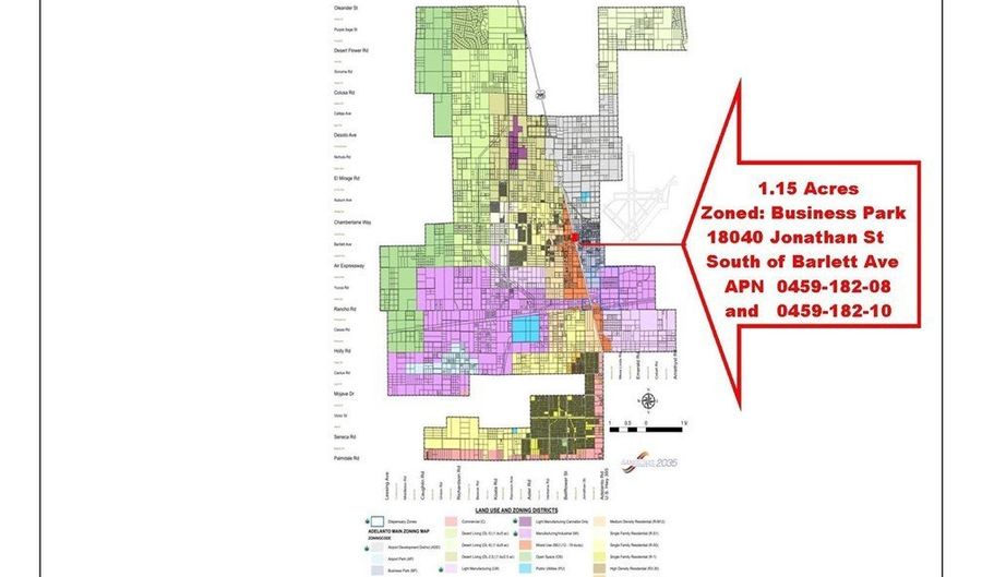 18040 Jonathan, Adelanto, CA 92301 - 0 Beds, 0 Bath