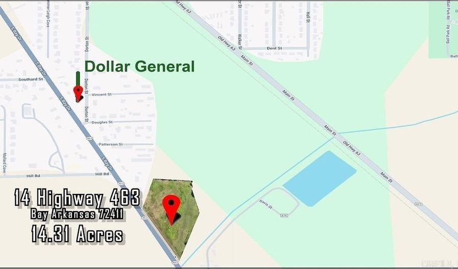 14 31 Acres Highway 463, Bay, AR 72411 - 0 Beds, 0 Bath