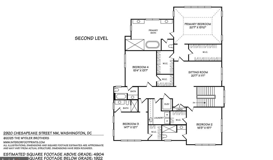 2920 CHESAPEAKE St NW, Washington, DC 20008 - 5 Beds, 6 Bath