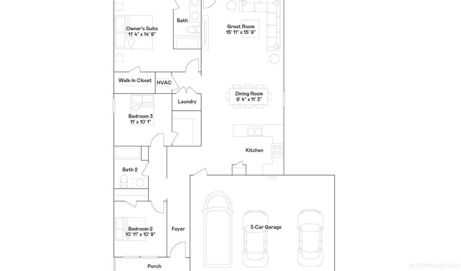 11146 Barn Ranch St, Caldwell, ID 83605 - 3 Beds, 2 Bath