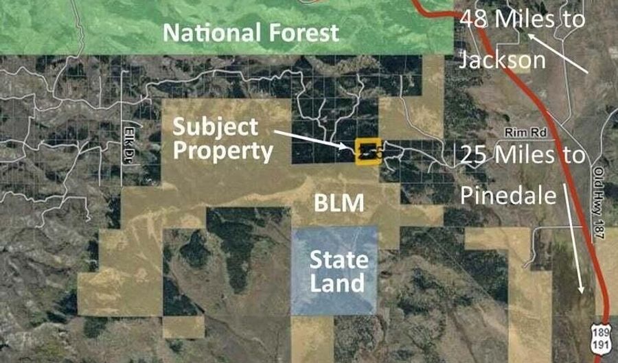 255 RIM Rd, Bondurant, WY 82922 - 0 Beds, 0 Bath