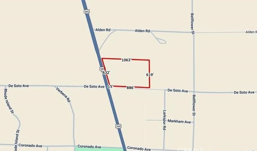 0 Desoto & Hwy 395 - 14.19ac, Adelanto, CA 92301 - 0 Beds, 0 Bath