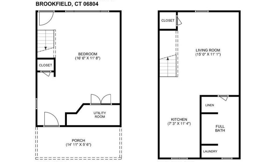 53 Huckleberry Hill Rd, Brookfield, CT 06804 - 1 Beds, 1 Bath