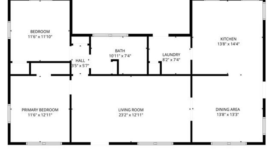 29550 N 131st Rd, Beggs, OK 74421 - 2 Beds, 1 Bath