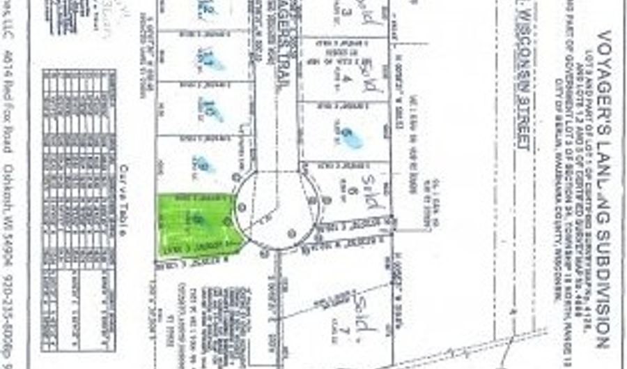 VOYAGERS Trail Lot 8, Berlin, WI 54923 - 0 Beds, 0 Bath