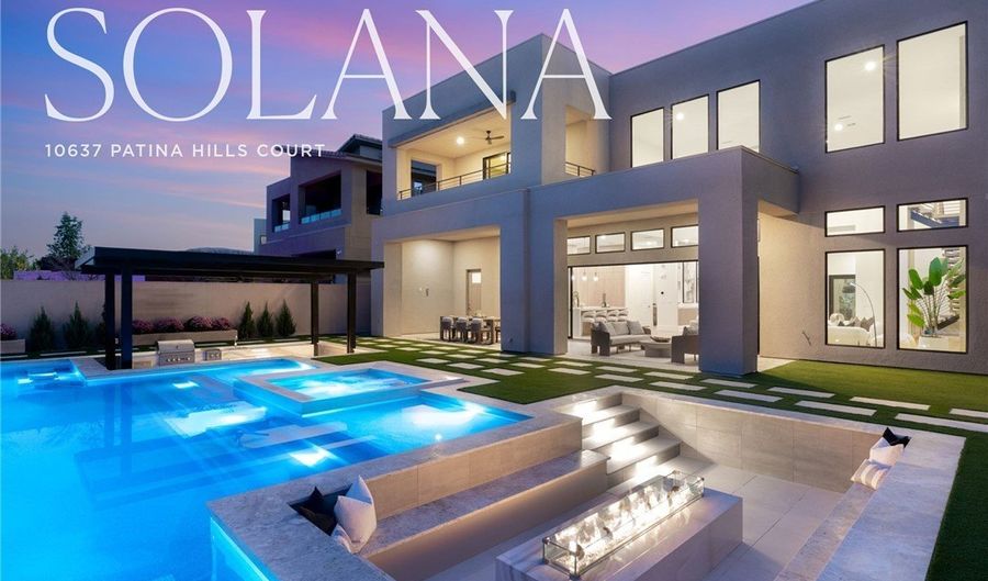 10637 Patina Hills Ct, Las Vegas, NV 89135 - 5 Beds, 7 Bath
