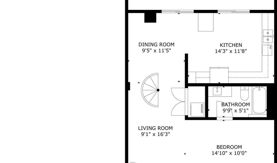 524 CENTRAL Ave SW #803, Albuquerque, NM 87102 - 2 Beds, 2 Bath