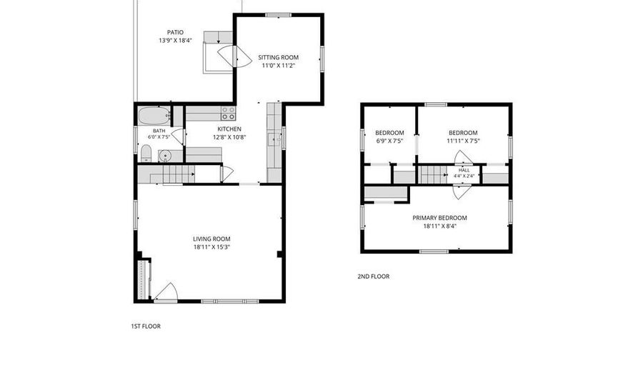 34 Platt St, Bristol, RI 02809 - 2 Beds, 1 Bath