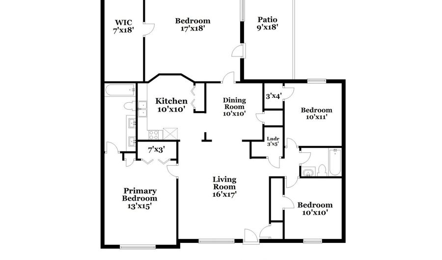 4336 Hillview Dr, Acworth, GA 30101 - 4 Beds, 2 Bath