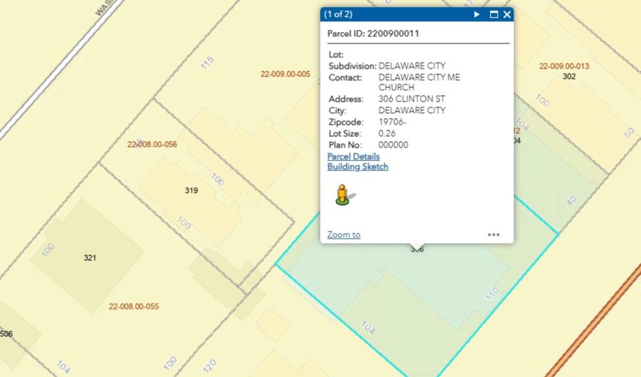 306 CLINTON St, Delaware City, DE 19706 - 0 Beds, 0 Bath