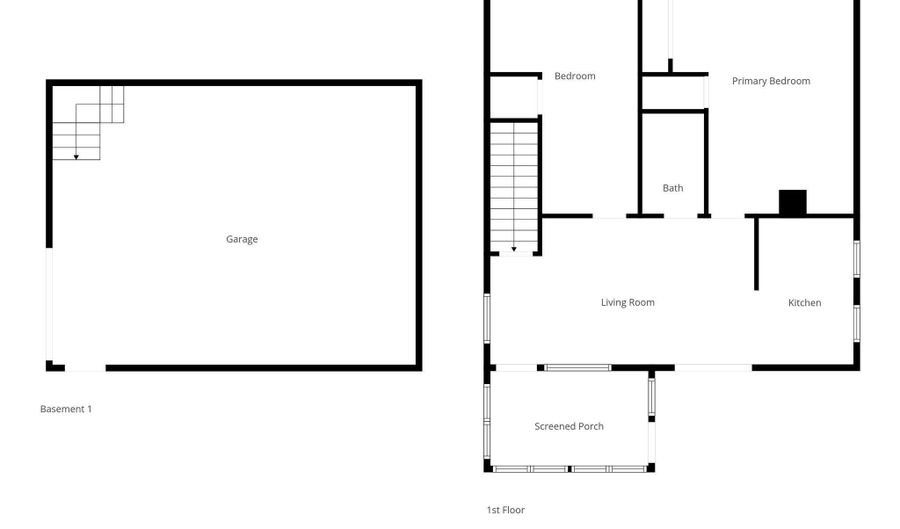 8923 E Sassafras Rd, Bloomfield, IN 47424 - 2 Beds, 1 Bath