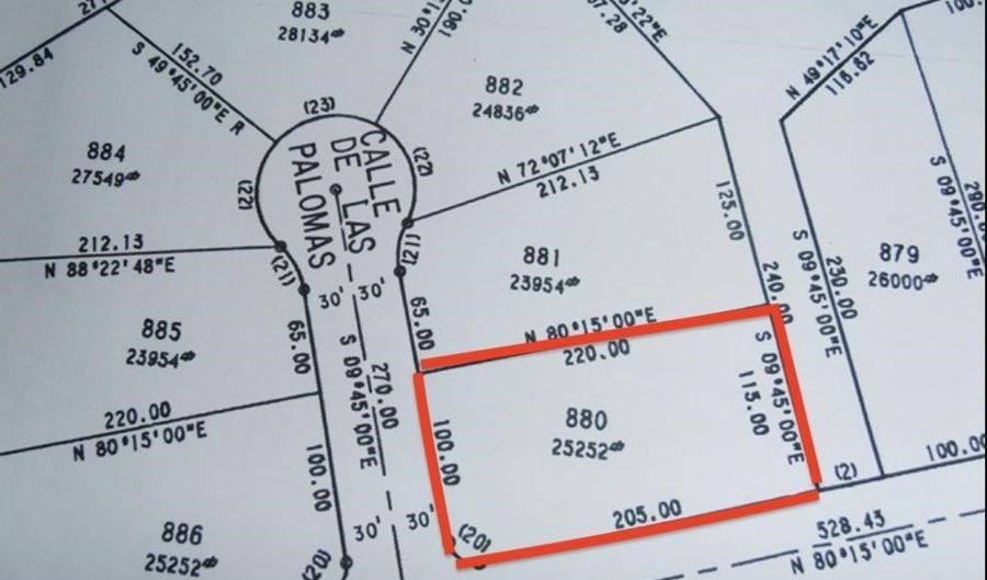 Calle de las Palomas lot 880, Angel Fire, NM 87710 - 0 Beds, 0 Bath
