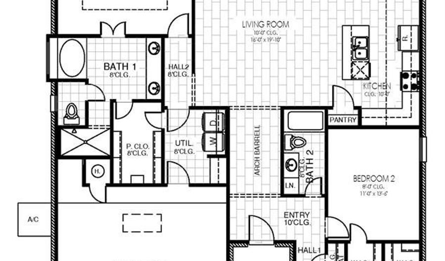 1105 Redwood Creek Dr, Yukon, OK 73099 - 3 Beds, 2 Bath