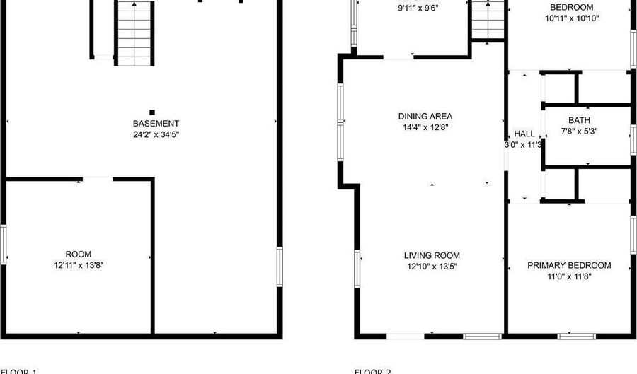 317 NE 9th St, Abilene, KS 67410 - 2 Beds, 1 Bath