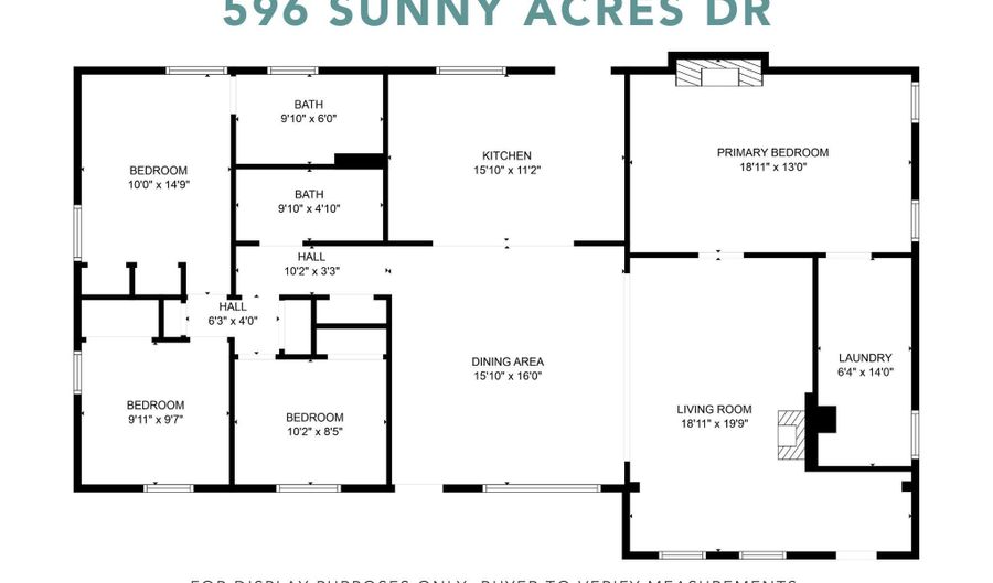 596 Sunny Acres Dr, Bedford, IN 47421 - 4 Beds, 2 Bath