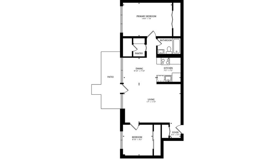4909 AMERICANA Dr T6, Annandale, VA 22003 - 2 Beds, 1 Bath
