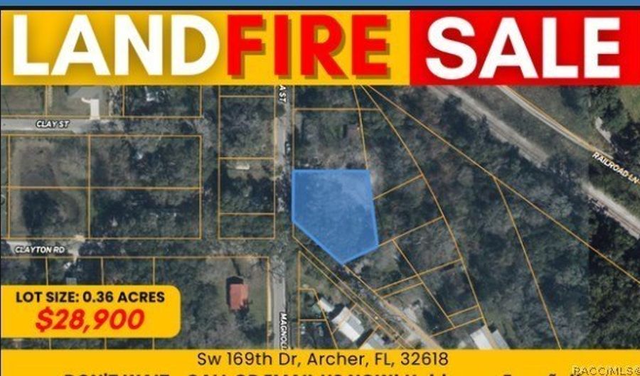500 N MAGNOLIA Dr, Archer, FL 32618 - 0 Beds, 0 Bath
