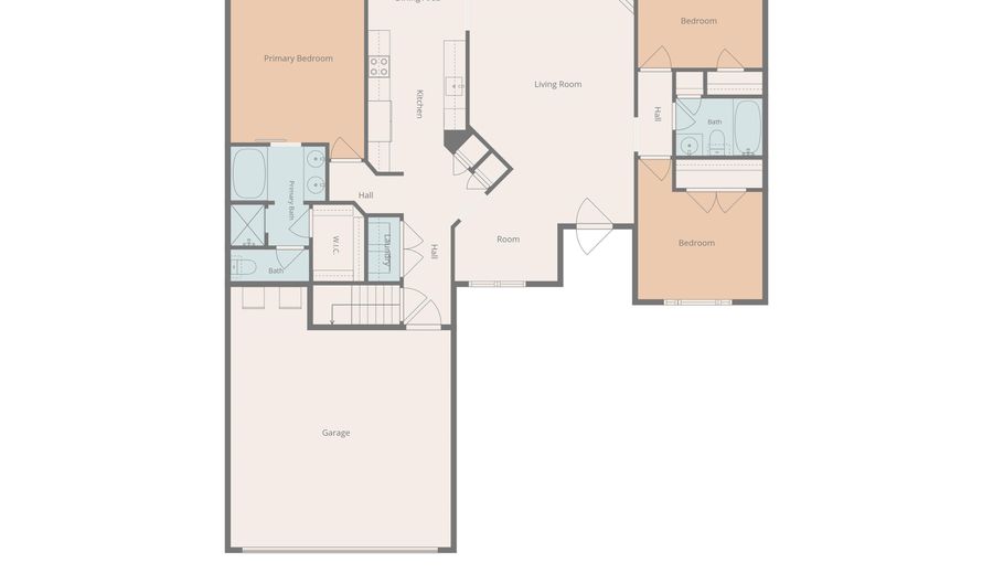 3483 BROADWAY St, Bartlett, TN 38133 - 3 Beds, 2 Bath