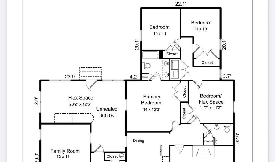 2120 Amesbury Ave, Charlotte, NC 28205 - 4 Beds, 2 Bath