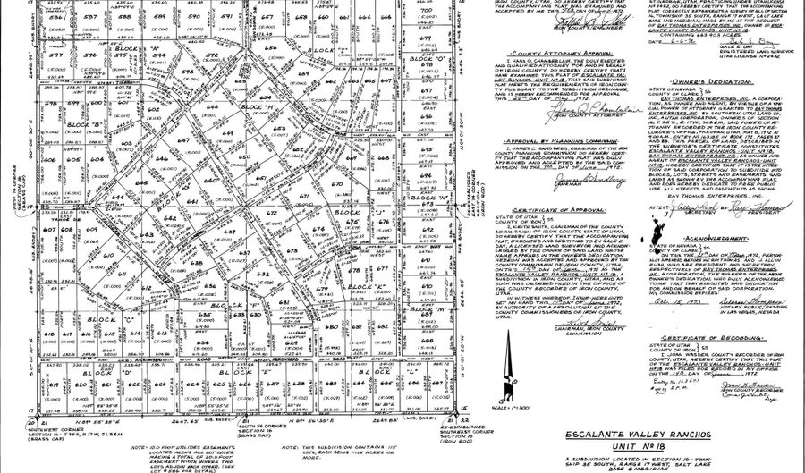 Arrowhead Rd lot 617, Beryl, UT 84714 - 0 Beds, 0 Bath