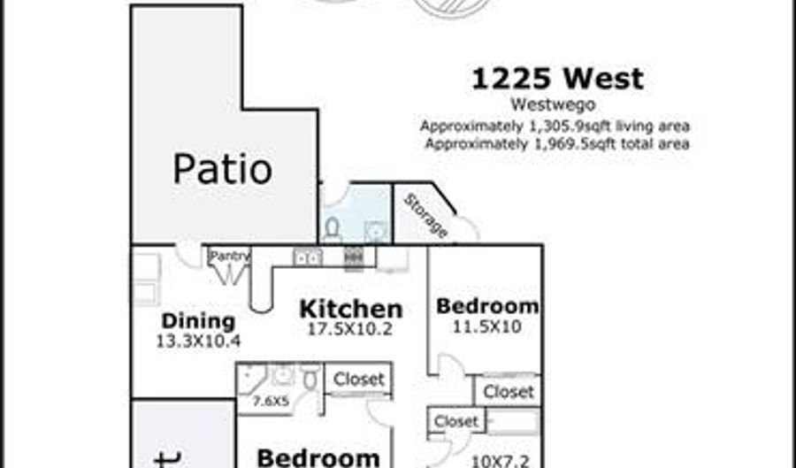 1225 WEST Dr, Westwego, LA 70094 - 3 Beds, 3 Bath