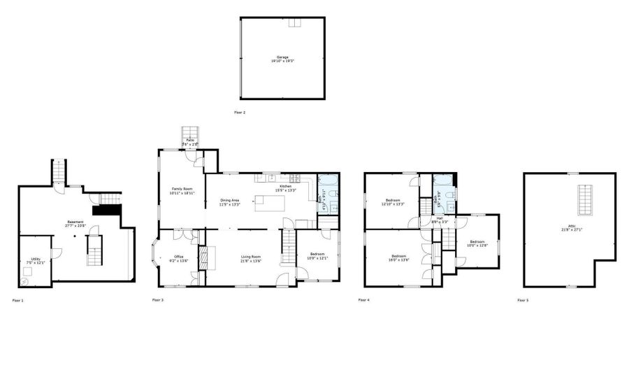 128 Bancroft Ave, Bridgeport, CT 06604 - 5 Beds, 2 Bath