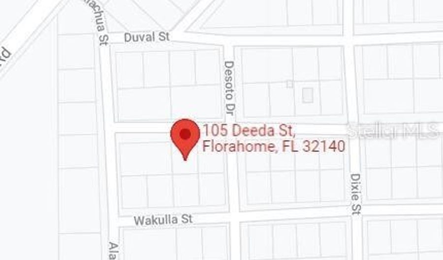 105 DEEDA St, Florahome, FL 32140 - 0 Beds, 0 Bath