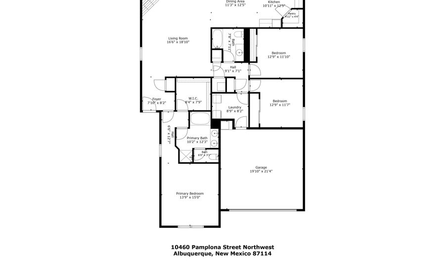 10460 Pamplona St NW, Albuquerque, NM 87114 - 3 Beds, 2 Bath