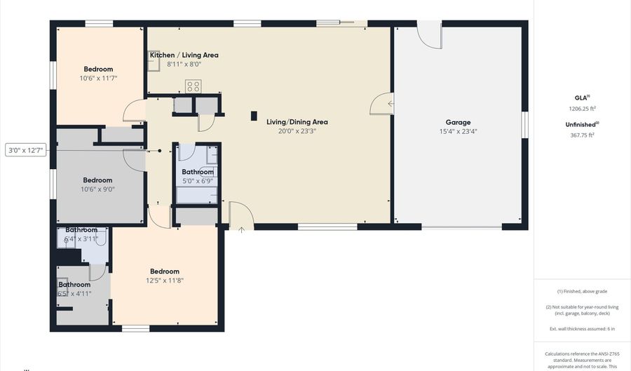 3039 S 450 E, Anderson, IN 46017 - 3 Beds, 2 Bath