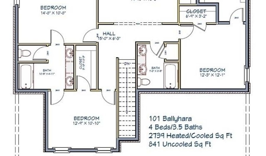 101 Ballyhara, Warner Robins, GA 31088 - 4 Beds, 4 Bath