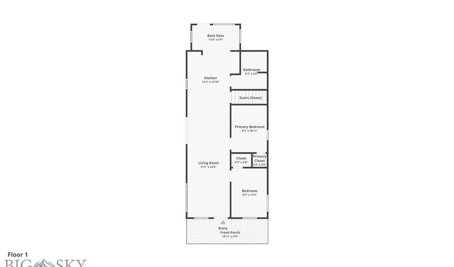 104 N Main St, Anaconda, MT 59711 - 2 Beds, 1 Bath