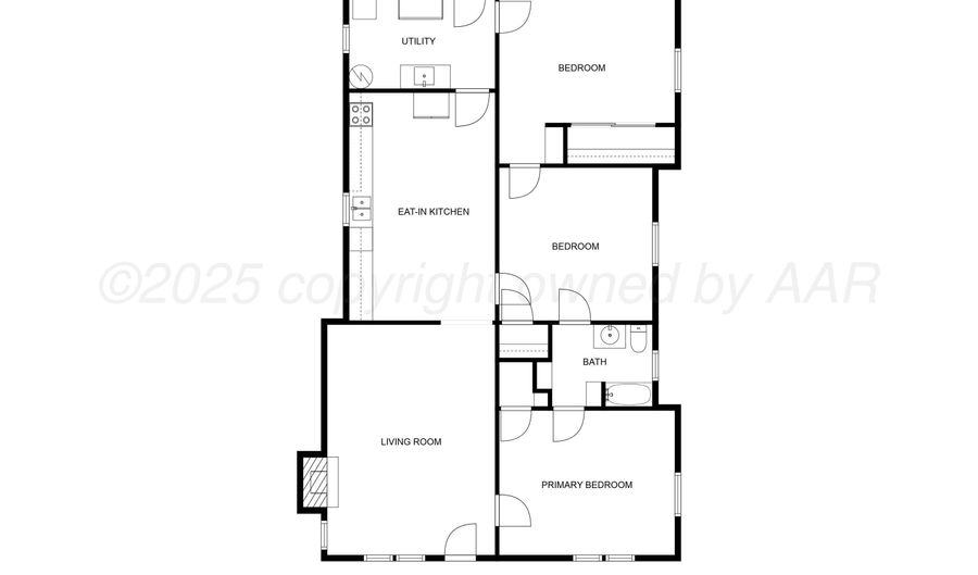 505 E 5th St, Adrian, TX 79001 - 3 Beds, 1 Bath