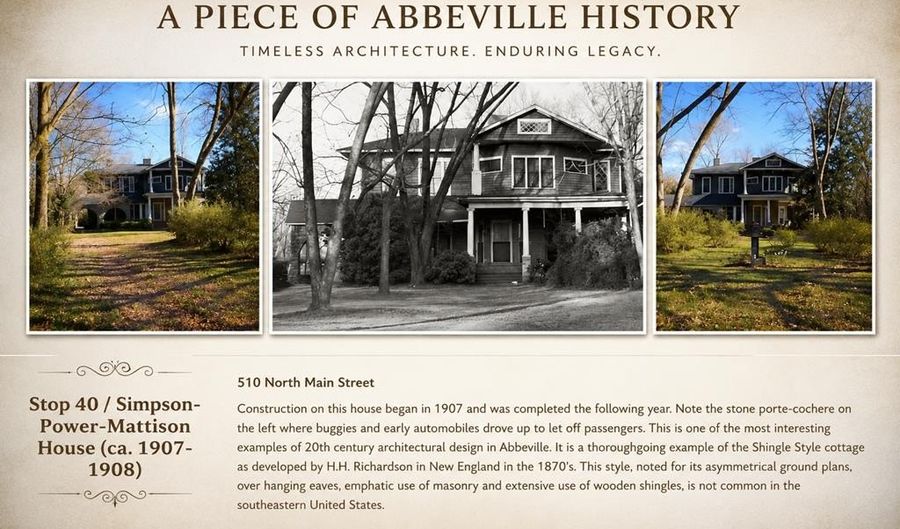 510 N Main St, Abbeville, SC 29620 - 4 Beds, 4 Bath