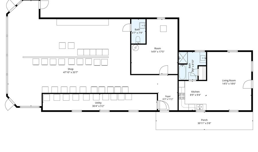 217 W State St, Ashley, IN 46705 - 0 Beds, 1 Bath