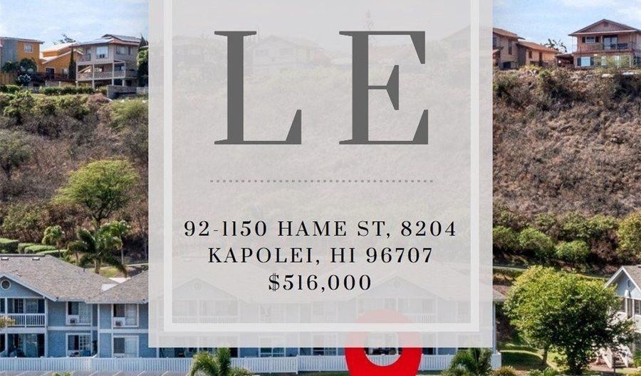 92-1150 Hame St 8204, Kapolei, HI 96707 - 2 Beds, 2 Bath
