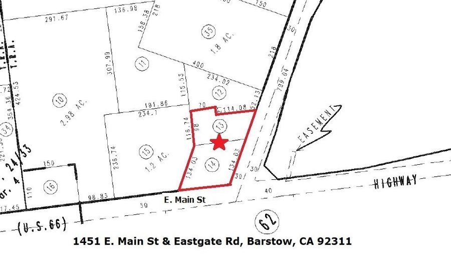 1451 E Main St, Barstow, CA 92311 - 0 Beds, 0 Bath
