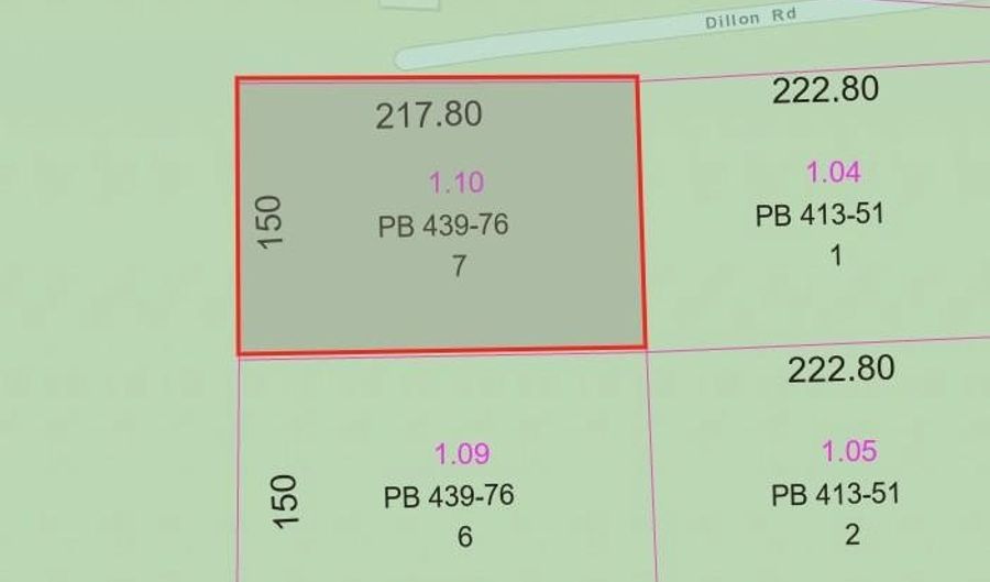 DILLON Road lot 7, Laurel, DE 19956 - 0 Beds, 0 Bath