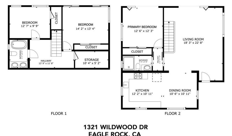 1321 Wildwood Dr, Los Angeles, CA 90041 - 3 Beds, 2 Bath
