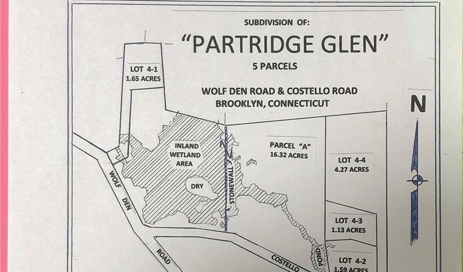 Wolf Den Road, Brooklyn, CT 06234 - 0 Beds, 0 Bath